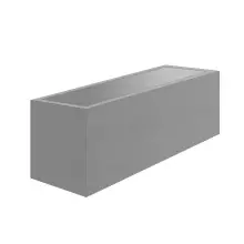 Donica LINEO 100x40x40 cm szary