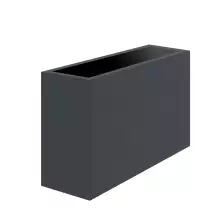 Donica SOLIDO LONGO 90x33x75 cm antracyt