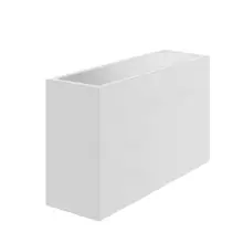 Donica SOLIDO LONGO 90x33x75 cm biały