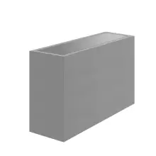 Donica LONGO 90x33x75 cm szary