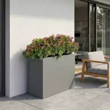 Donica LONGO 90x33x75 cm szary