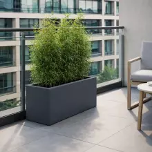 Donica MEGALO 80x30x40 cm antracyt