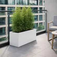 Donica MEGALO 80x30x40 cm biały