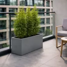 Donica MEGALO 80x30x40 cm szary