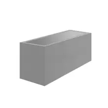 Donica MEGALO 80x30x40 cm szary