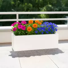 Donica MINIMO 75x35x25 cm biały