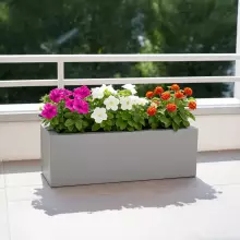 Donica MINIMO 75x35x25 cm szary