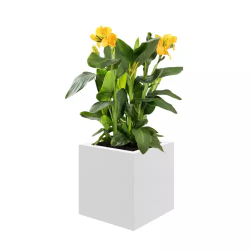 Donica LIGO 40x40x40 cm biały