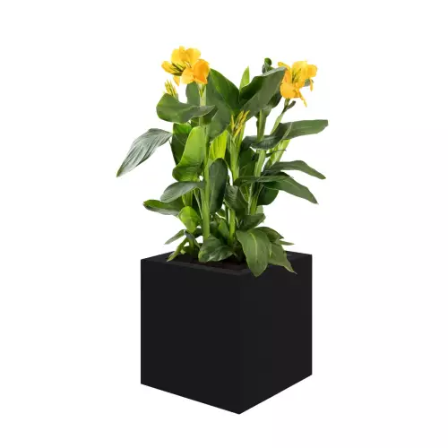 Donica LIGO 40x40x40 cm czarny