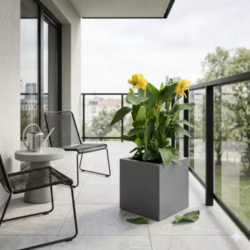 Donica LIGO 40x40x40 cm szary