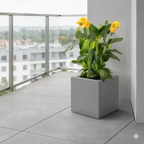 Donica LIGO 40x40x40 cm szary