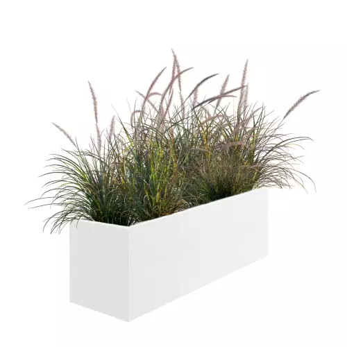 Donica LINEO 100x40x40 cm biały