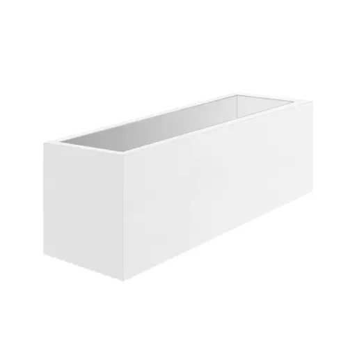 Donica LINEO 100x40x40 cm biały