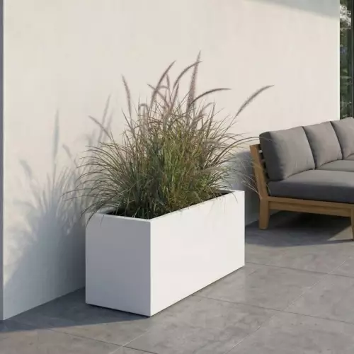 Donica LINEO 100x40x40 cm biały