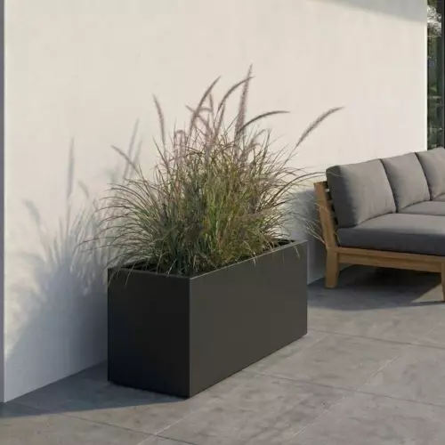 Donica LINEO 100x40x40 cm czarny