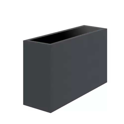 Donica SOLIDO LONGO 90x33x75 cm antracyt