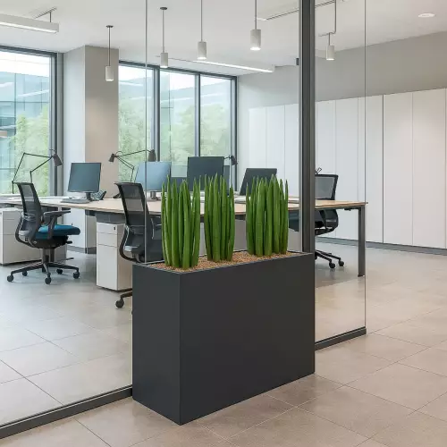 Donica SOLIDO LONGO 90x33x75 cm w biurze