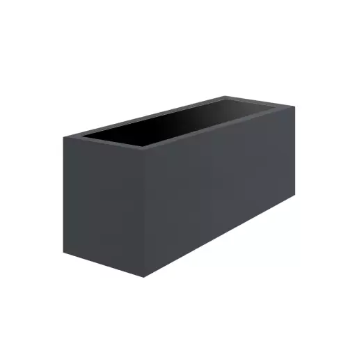 Donica MEGALO 80x30x40 cm antracyt