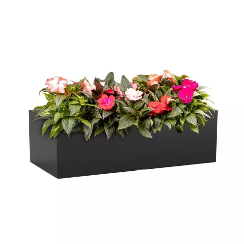 Donica MINIMO 75x35x25 cm czarny