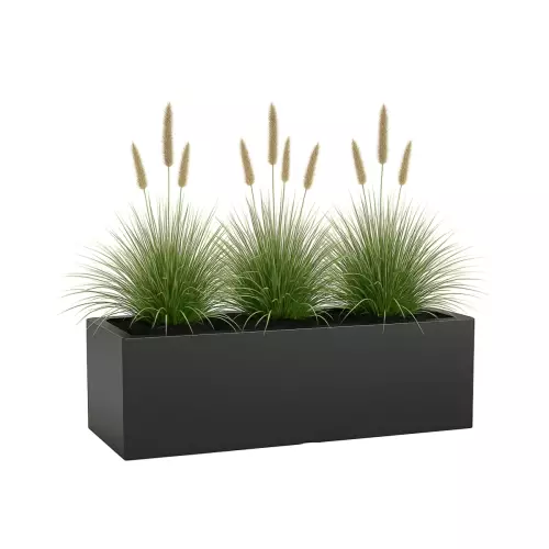 Donica MINIMO 75x35x25 cm czarny