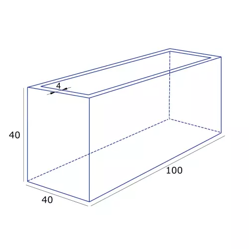 Wymiary donicy LINEO