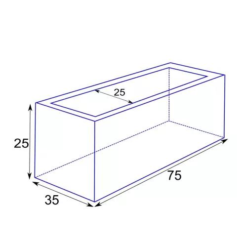 Wymiary donicy MINIMO