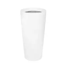 Biała donica D208C bez wewnętrznej półki