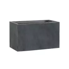 Donica z laminatu D272S w kolorze grafitowy beton