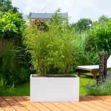 Donica z włókna szklanego D834 biały połysk