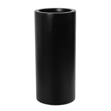 Donica ZADORA Premium D901BC Ø40x90 cm czarny mat