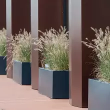 Donica z włókna szklanego D913B antracyt mat