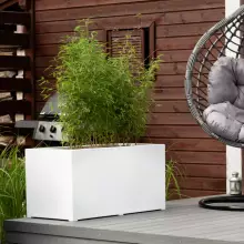 Donica z włókna szklanego D913C biały mat