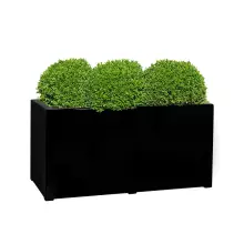 Donica z włókna szklanego D913C czarny połysk