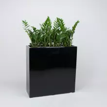 Donica z włókna szklanego D972A czarny połysk