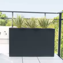 Donica z włókna szklanego D972G antracyt mat