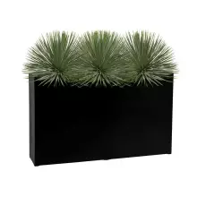 Donica z włókna szklanego D972G czarny mat