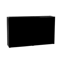 Donica z włókna szklanego ZADORA Premium D972G czarny połysk