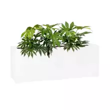 Donica z włókna szklanego D972L biały mat