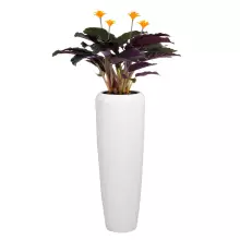 Donica z włókna szklanego D982H biały połysk