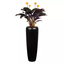 Donica z włókna szklanego D982H czarny mat