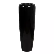 Donica z włókna szklanego D982H czarny połysk