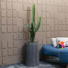 Donica z włókna szklanego RC65 grafitowy beton