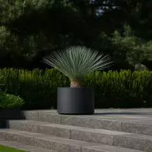 Donica z włókna szklanego D101DC antracyt mat