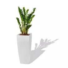 Donica z włókna szklanego D106D biały połysk