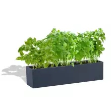 Donica z włókna szklanego D109A antracyt mat