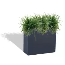 Donica z włókna szklanego D272L antracyt mat