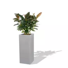 Donica z włókna szklanego D273B szary beton