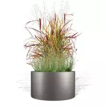 Donica z włókna szklanego D901FD szary mat