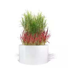 Donica z włókna szklanego D901GE biały połysk