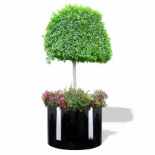 Donica z włókna szklanego D901GF czarny połysk